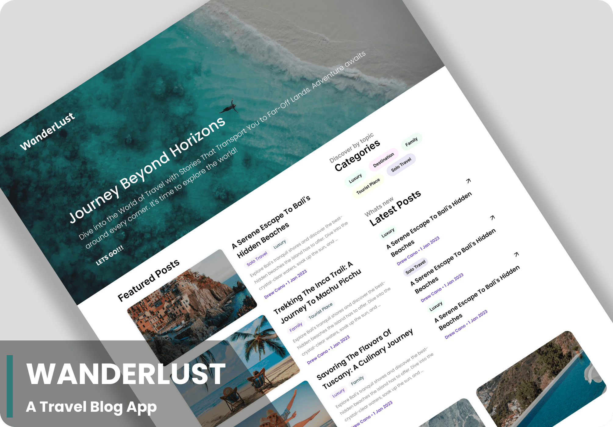 Wanderlust - Ultimate Travel Blog